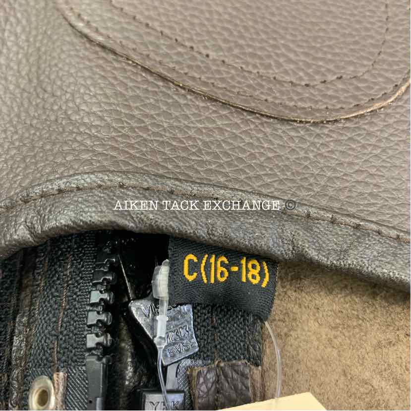 Ovation Pro Top Grain Half Chaps, Size Childs 16-18