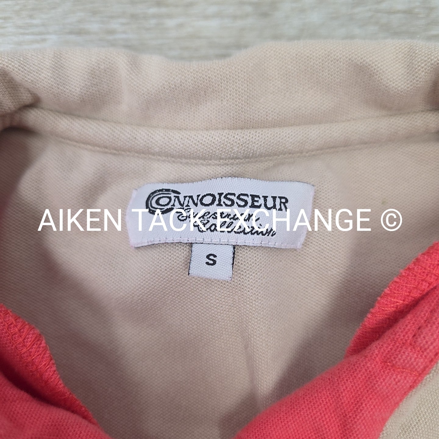 Connoisseur Equestrian Collection Short Sleeve Top, Size Small