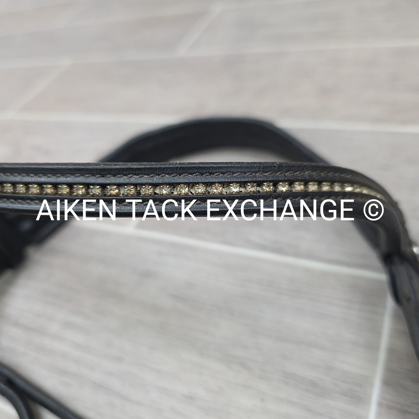 Passier & Sohn Fortuna Bridle, No Reins, Missing Flash Strap, Black, Size Full