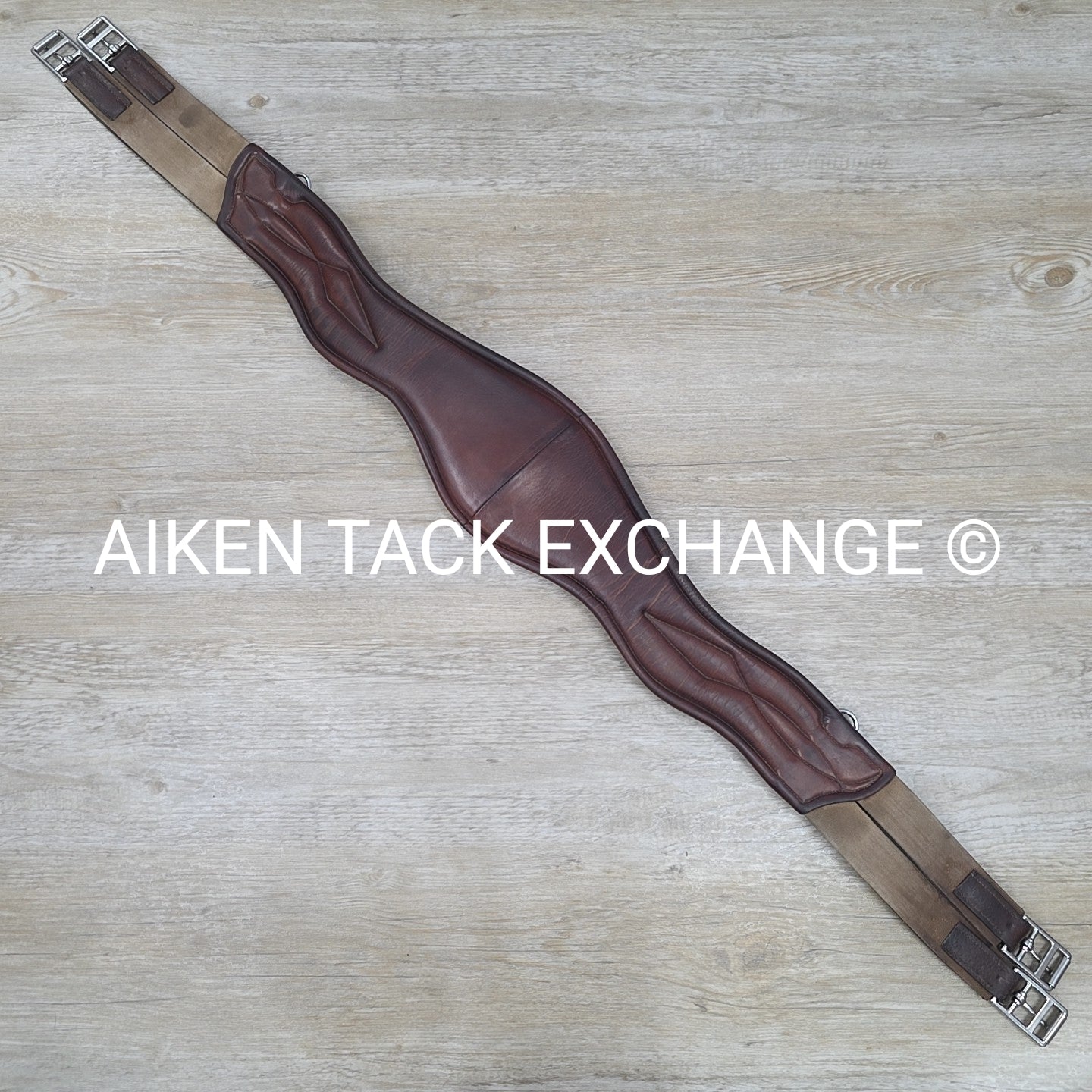 CWD Anatomic Shoulder Relief Jumping Girth, Brown, 48"