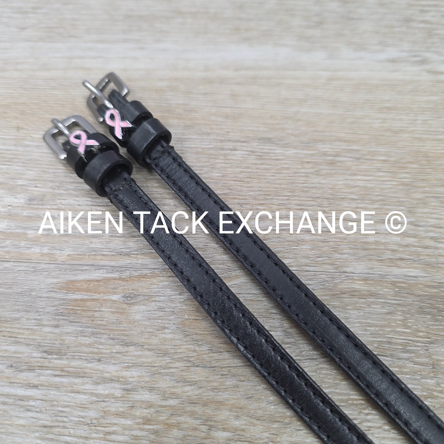 ManeJane Breast Canter Awareness Spur Straps, Black