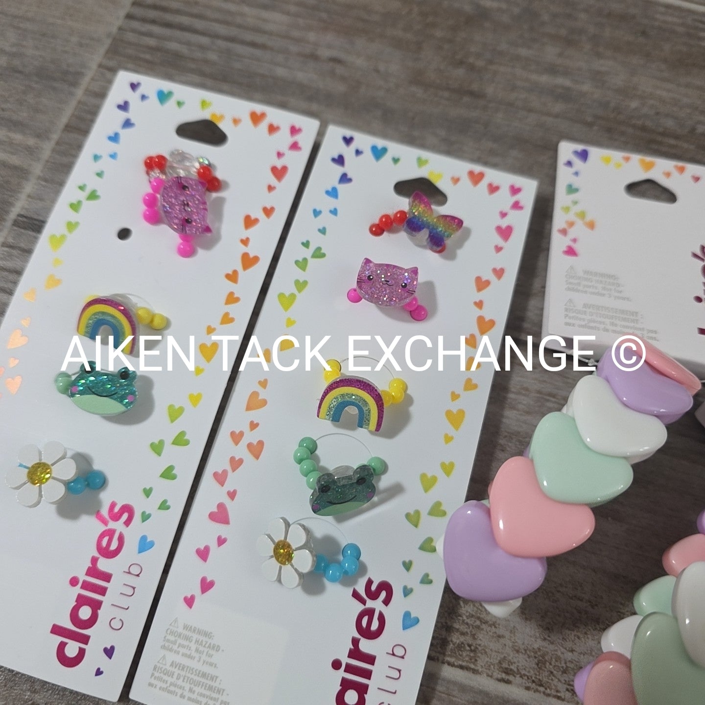 Claire's Club Bundle - 2 Bracelets, 2 Ring Sets