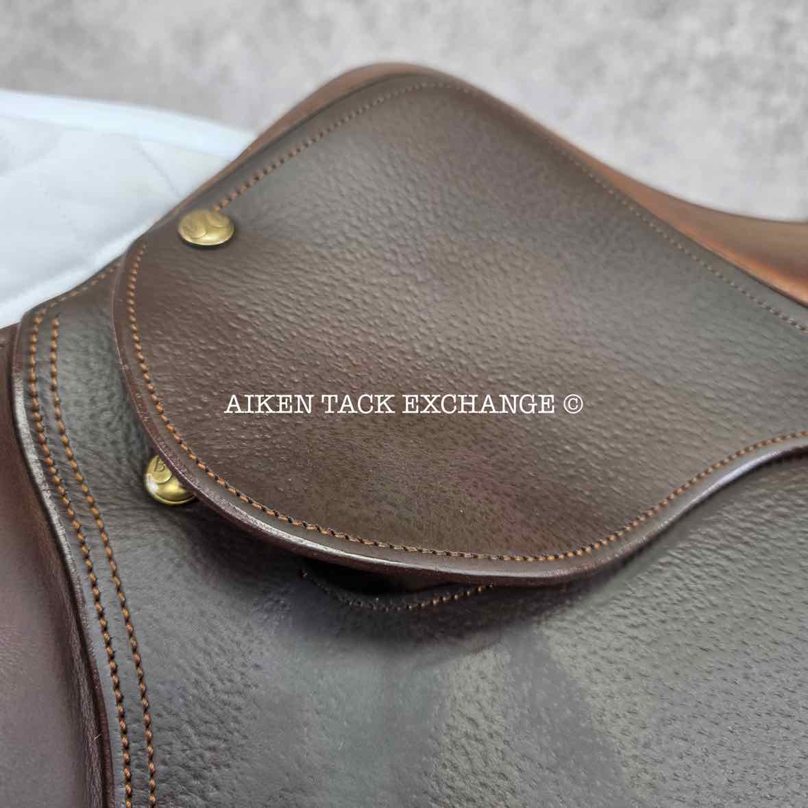 2019 Bruno Delgrange Nino Close Contact Jump Saddle, 15.5" Seat, 1A Flap, M/MW Tree, Foam Panels