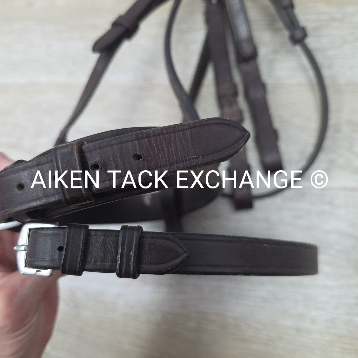 Flat Hunt Bridle, No Reins, Size Pony