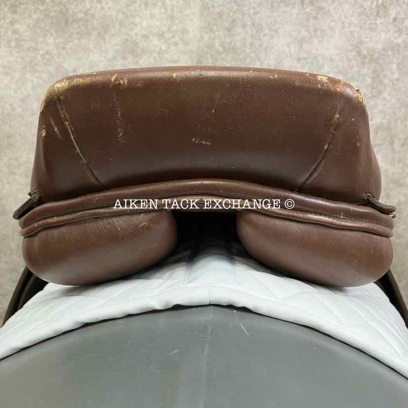 Lancers Close Contact Jump Saddle, 17" Seat, Medium/Medium Wide Tree, Foam Panels