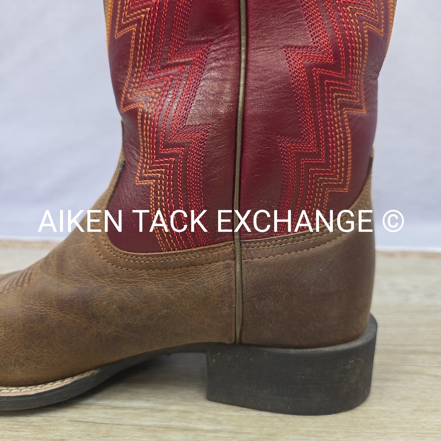 Ariat Round Up Waylon Western Boots, Size 8