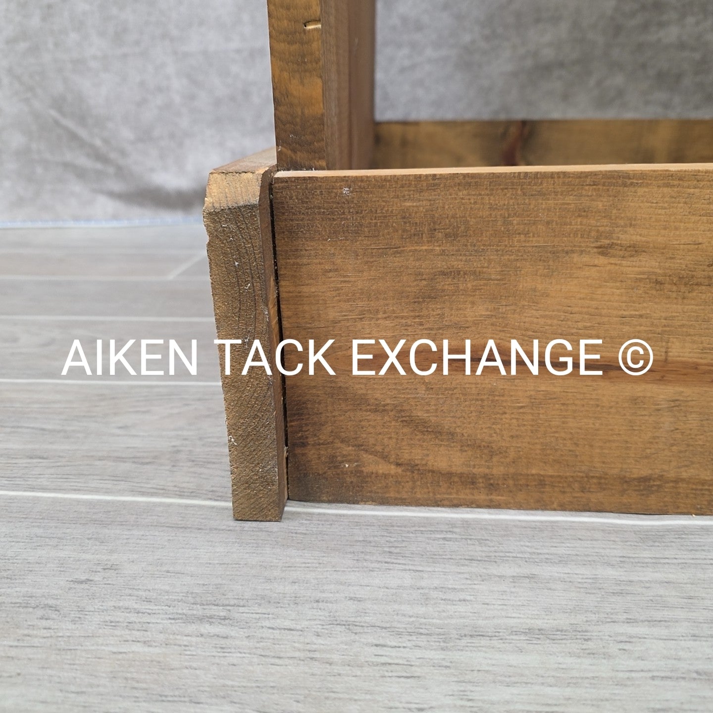 Wooden Western Saddle Stand