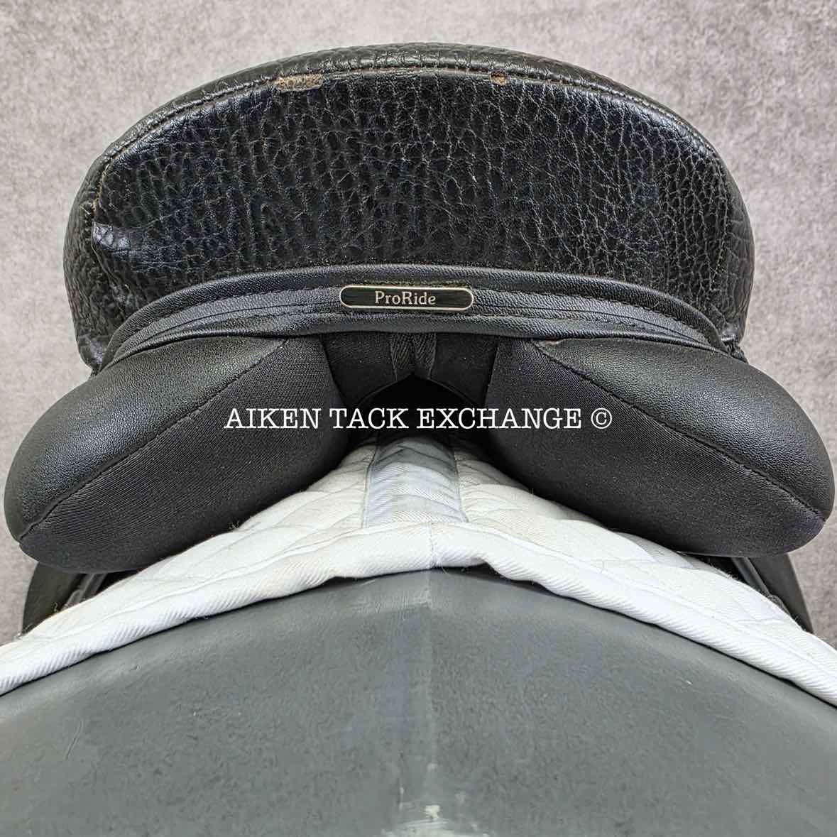 **SOLD** Dover Saddlery Pro-Ride Dressage Saddle, 17" Seat, Medium Tree, Wool Flocked Panels