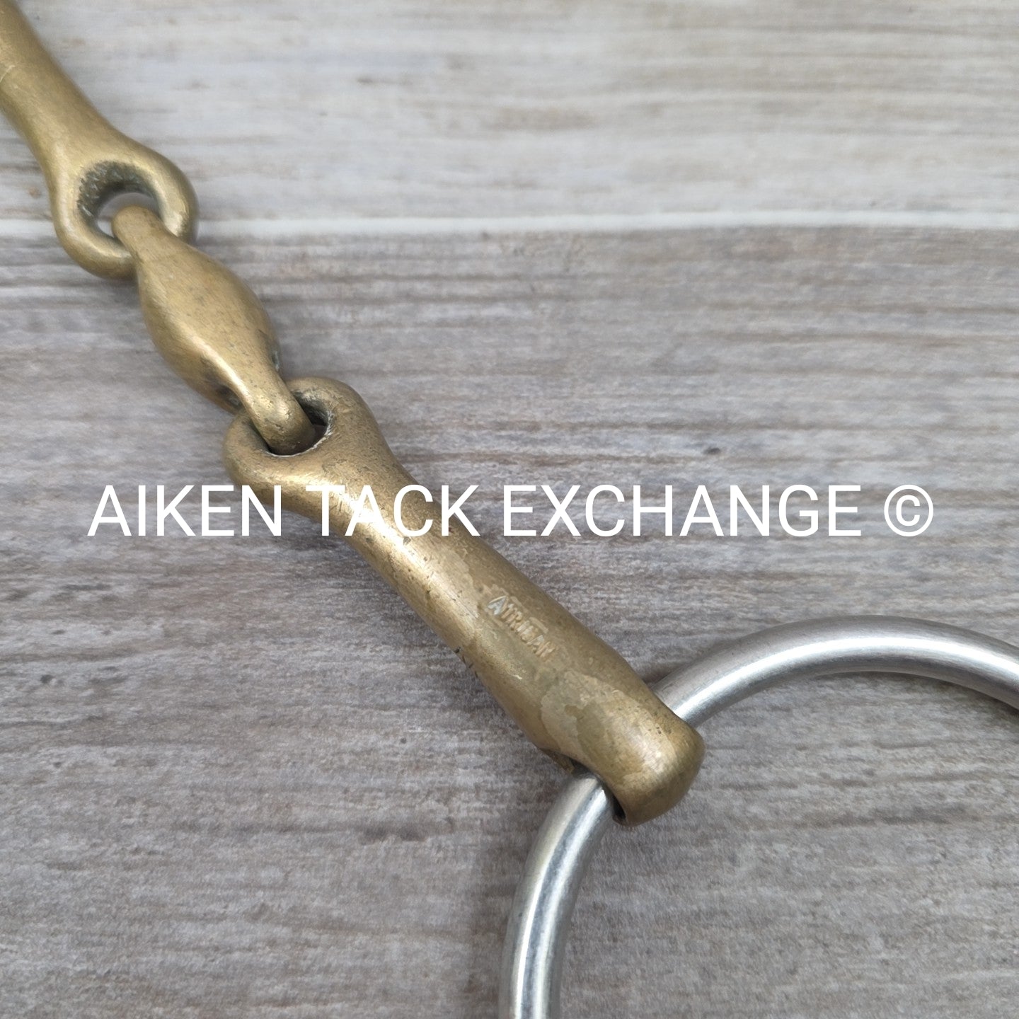 Herm Sprenger KK Ultra Aurigan Double Joint Loose Ring Bit, Size 5.5"