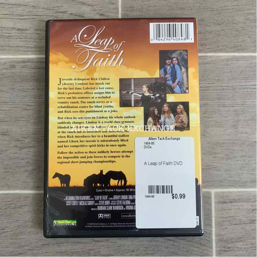 A Leap of Faith DVD