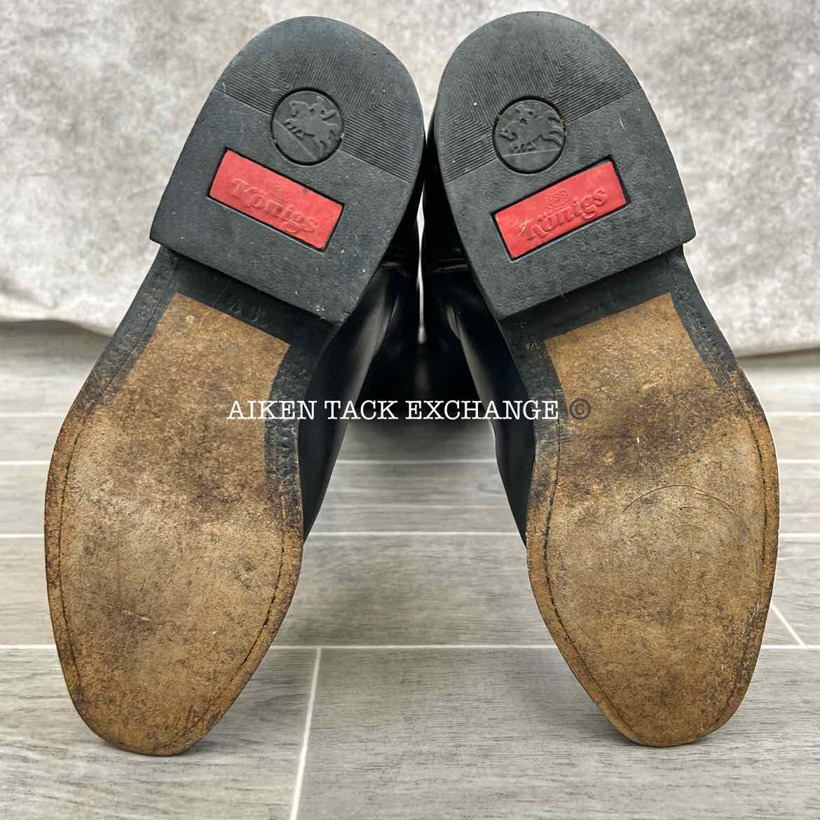 Konigs Dressage Boots, Size 8.5 Calf Height 50 Width 37