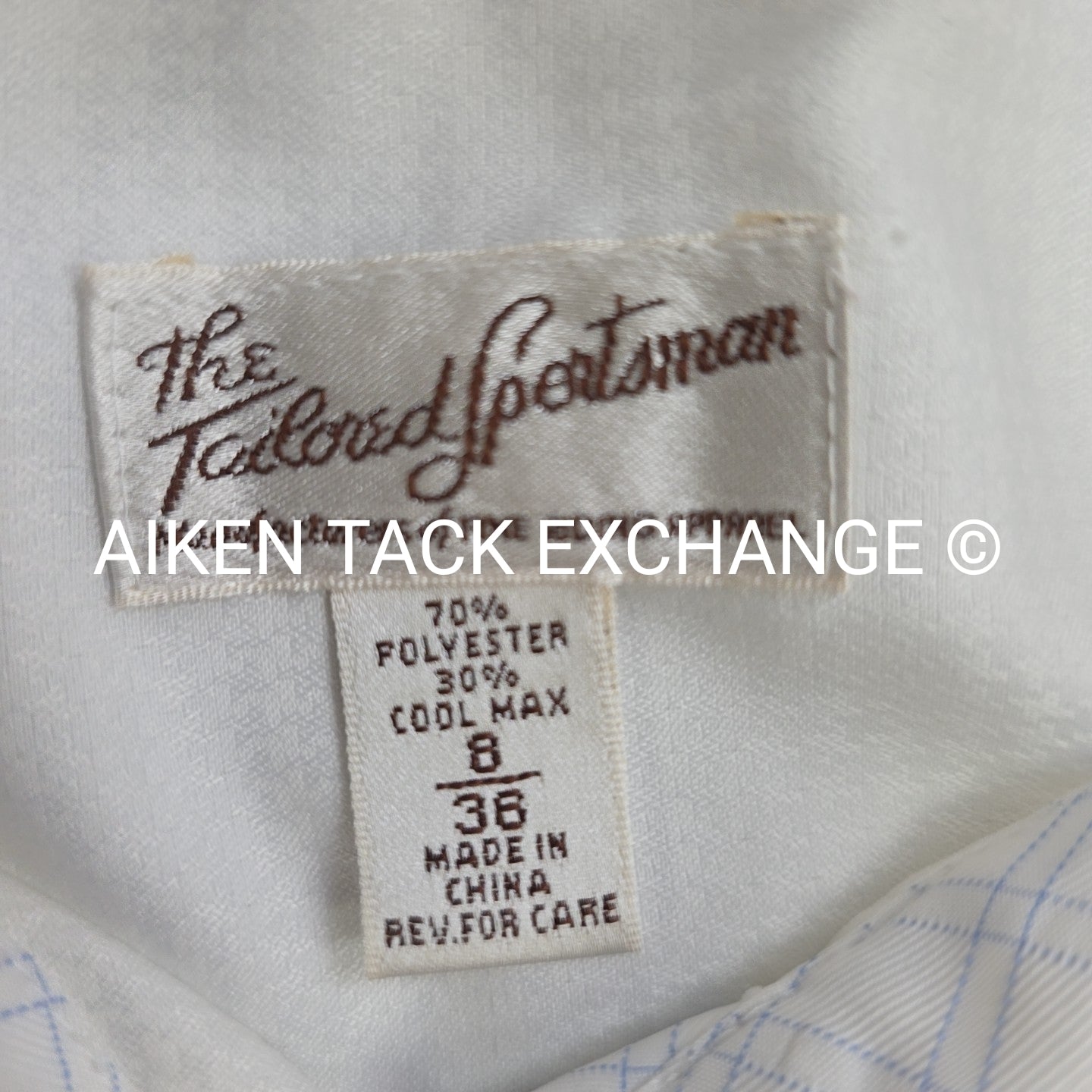 Tailored Sportsman CoolMax Long Sleeve Show Shirt, Women's 36 (8)