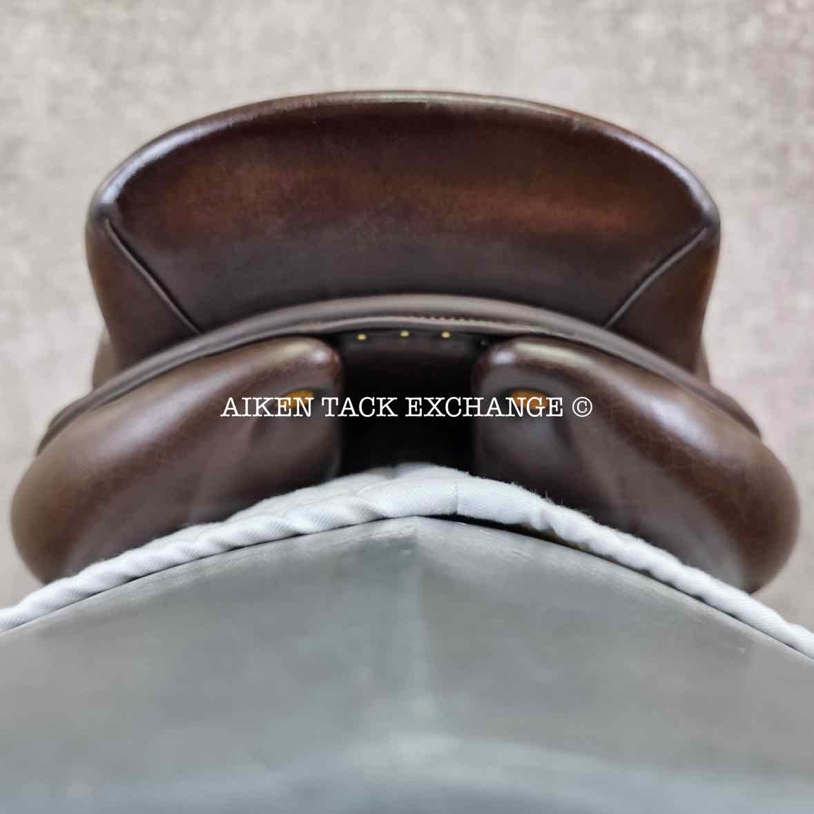 2007 Bruno Delgrange Virtuose Close Contact Jump Saddle, 17.5" Seat, Medium Wide Tree, Foam Panels