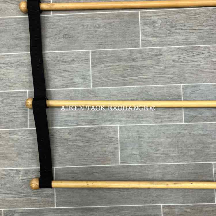 Hanging Wooden Blanket Rack