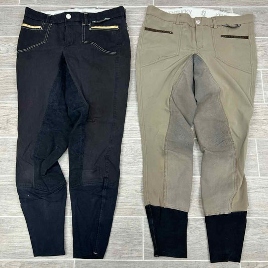 BARGAIN BUNDLE: 2 Pair Kentucky Full Seat Breeches, Size 32