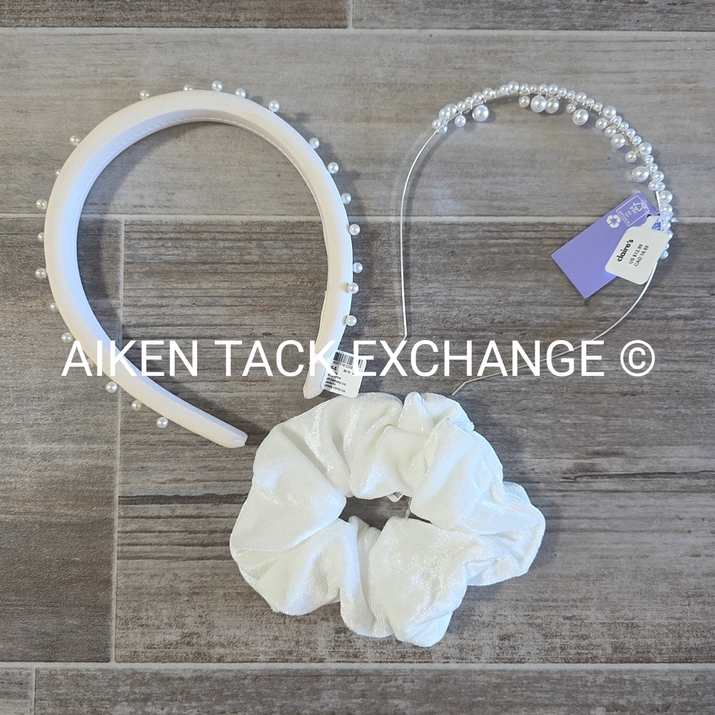 Claire's Hair Bundle - 2 Headbands, 1 Scrunchie