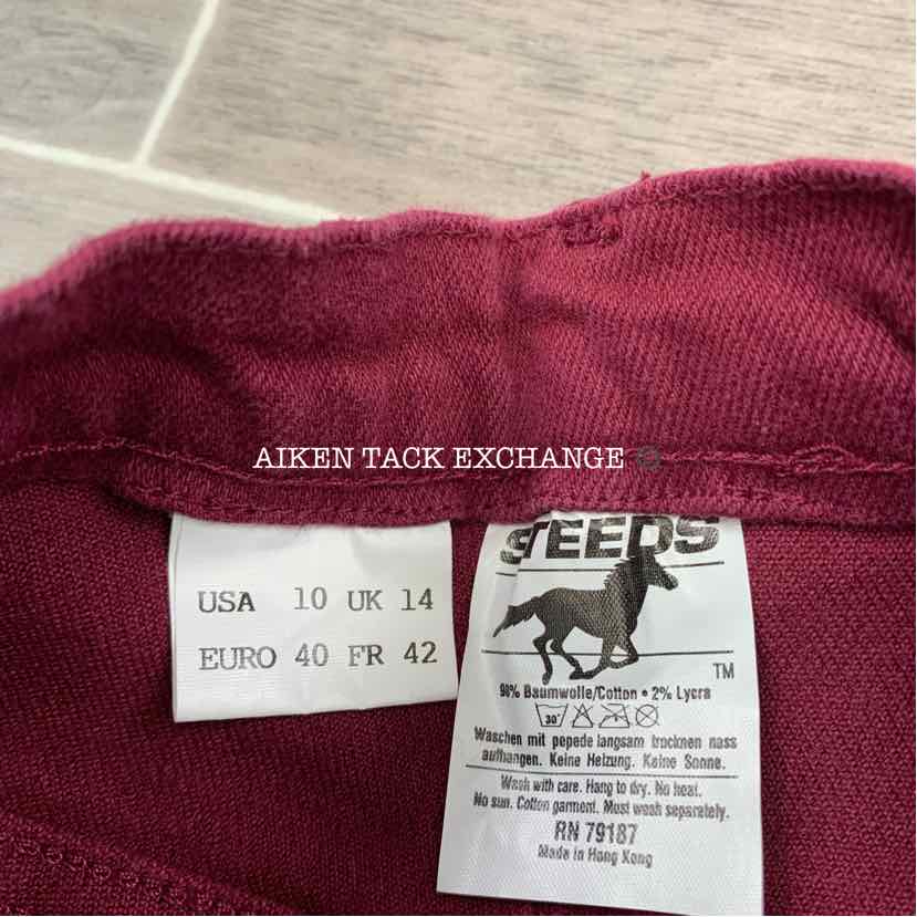 Steeds Knee Patch Riding Jeans, Size 10