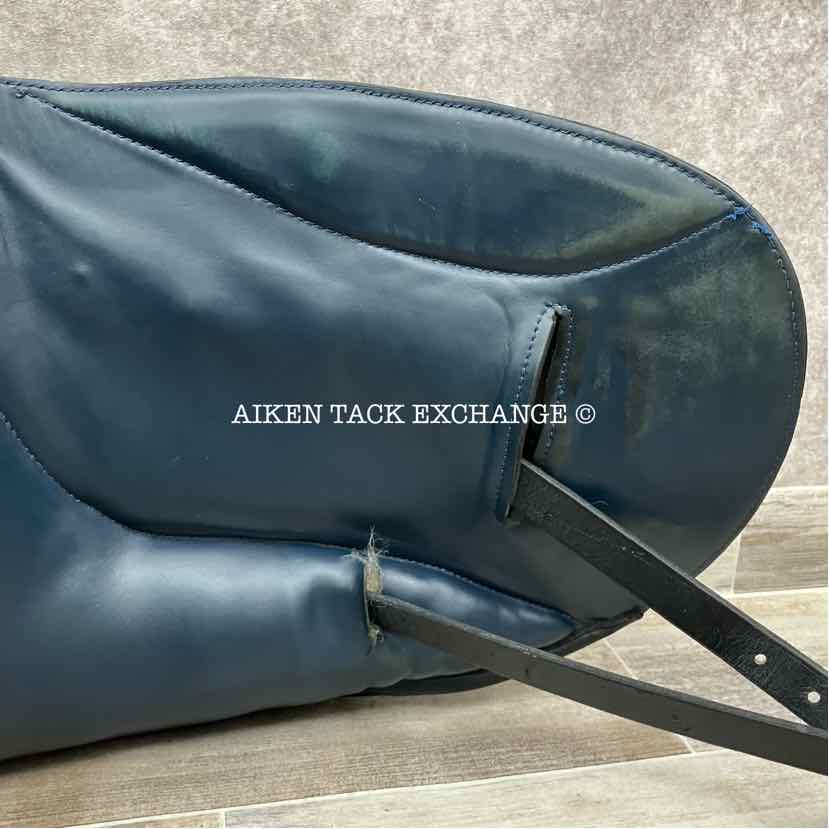 2018 Custom Saddlery Icon Star Monoflap Dressage Saddle, 17.5" Seat, Adjustable Tree, Wool Flocked Panels