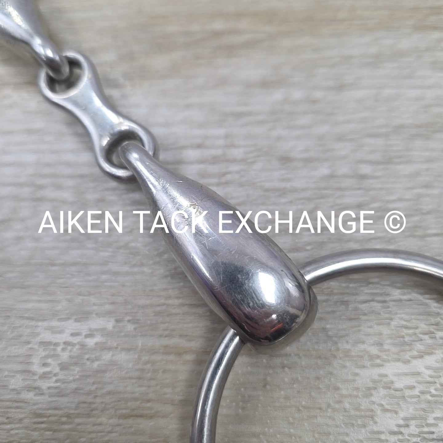 Stubben Hollow French Link Loose Ring Bit 5"