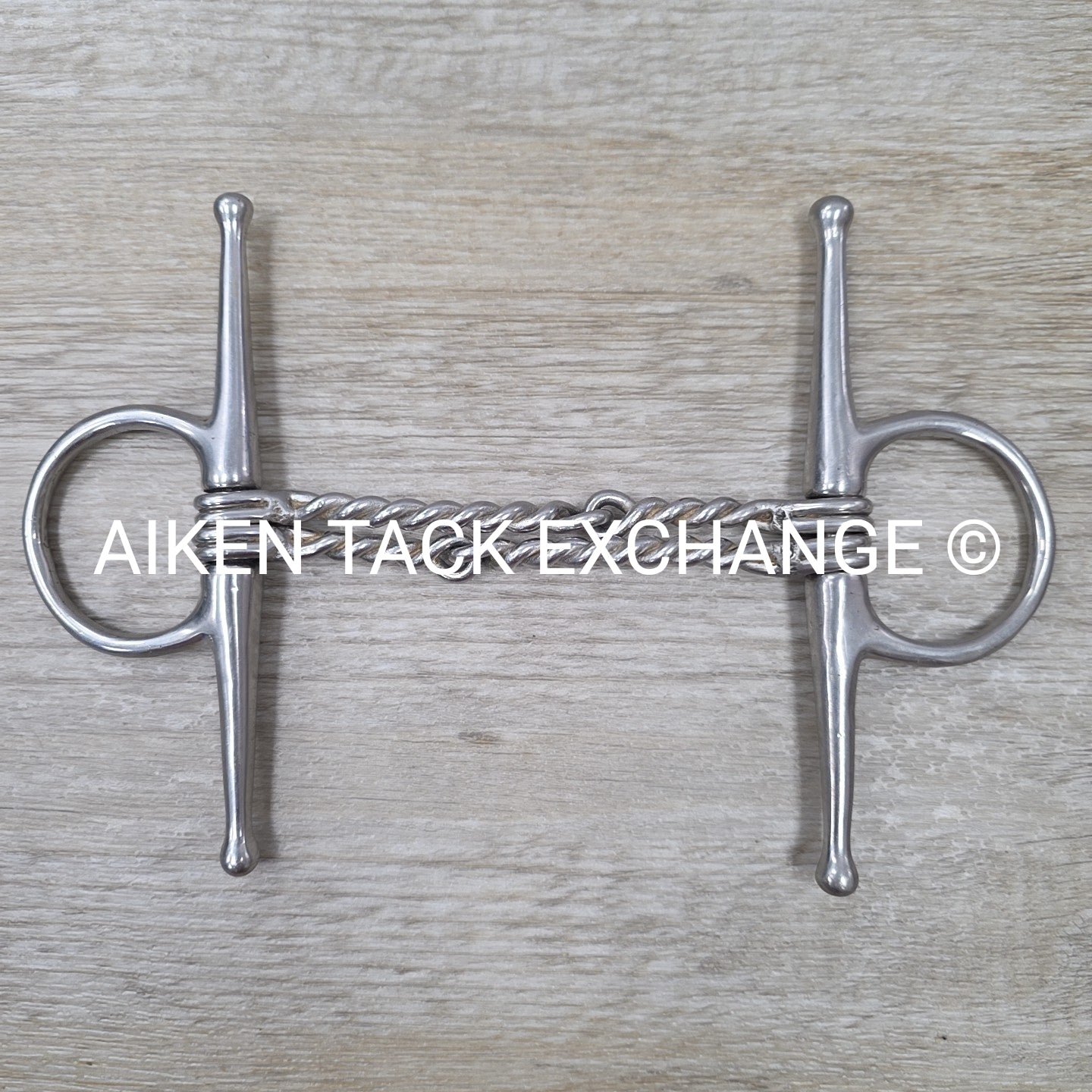 Double Twisted Wire Full Cheek Bit 4.75"