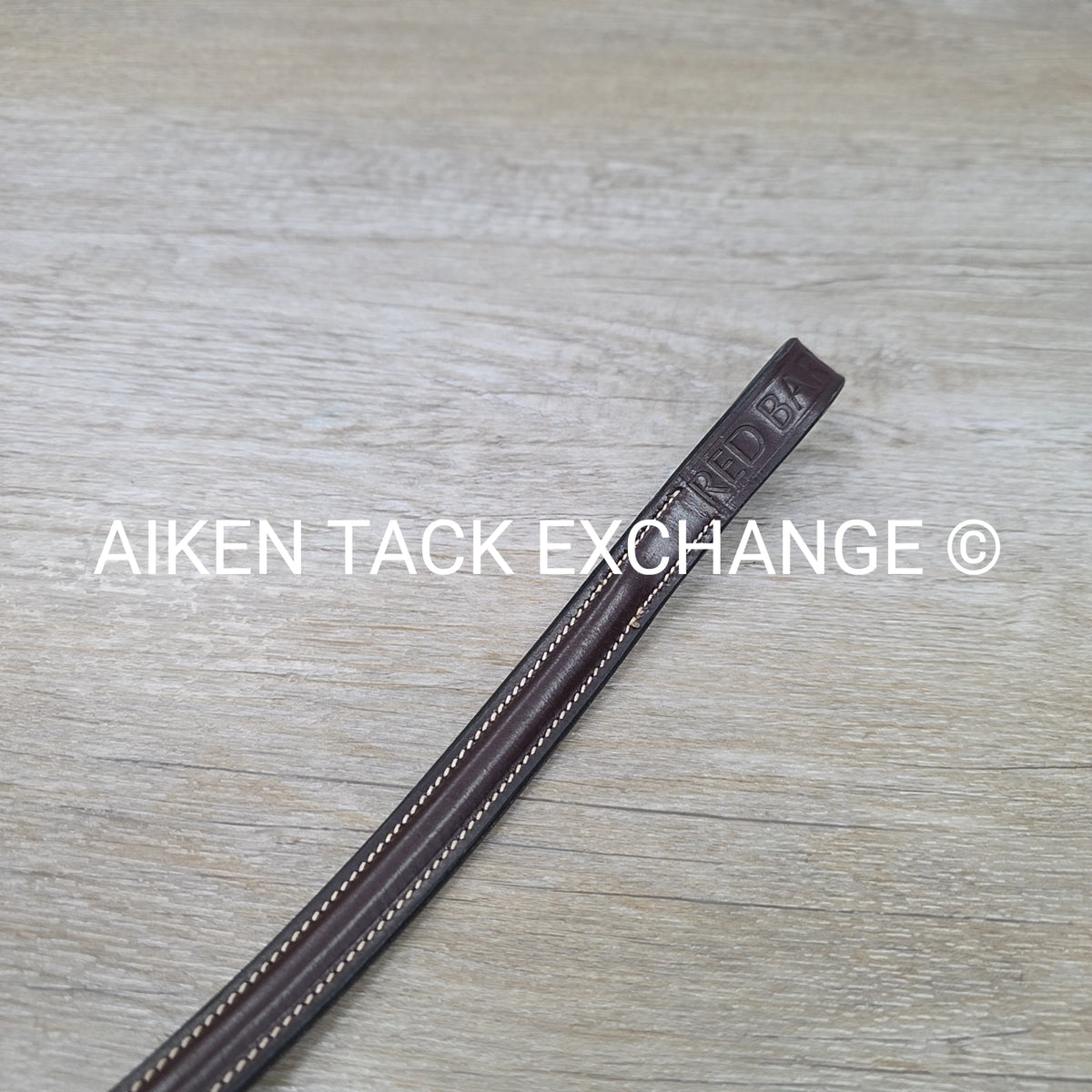 Fancy Stitched Standing Martingale, Brown, Size X-Full