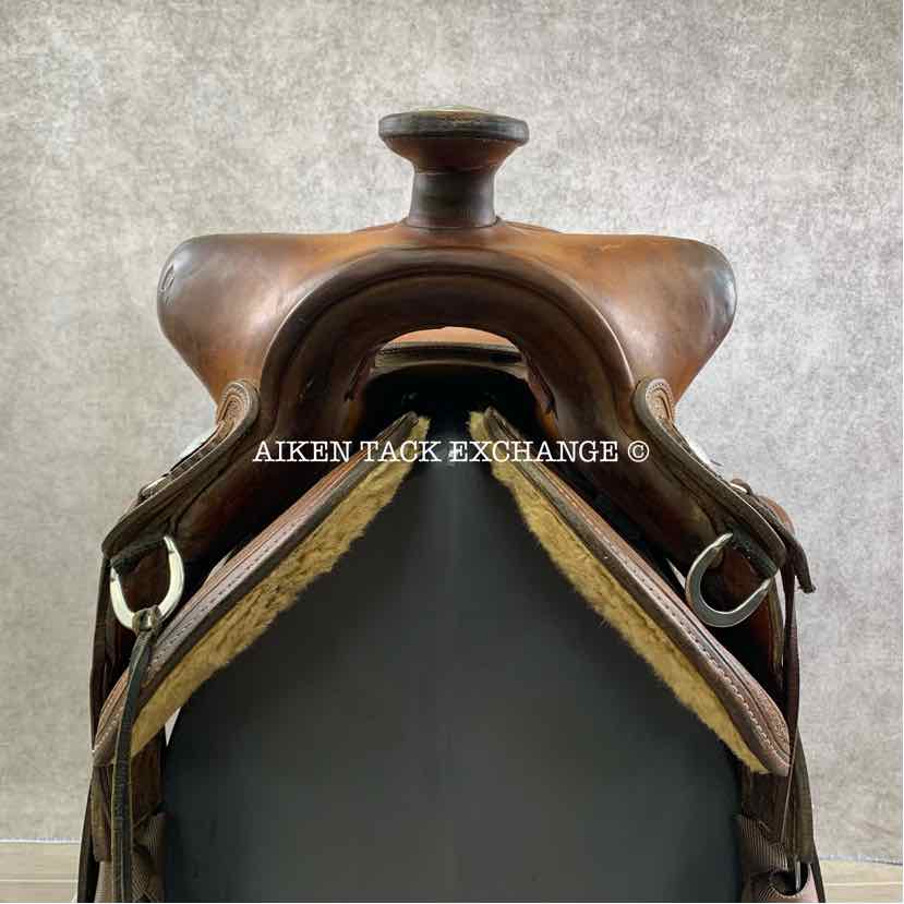 **SOLD** Ortho-Flex Western Saddle, 16" Seat, Wide Fit with Flex Panels