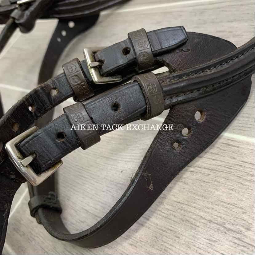 Stubben Freedom Bridle with Matching Rubber Reins, Size Cob