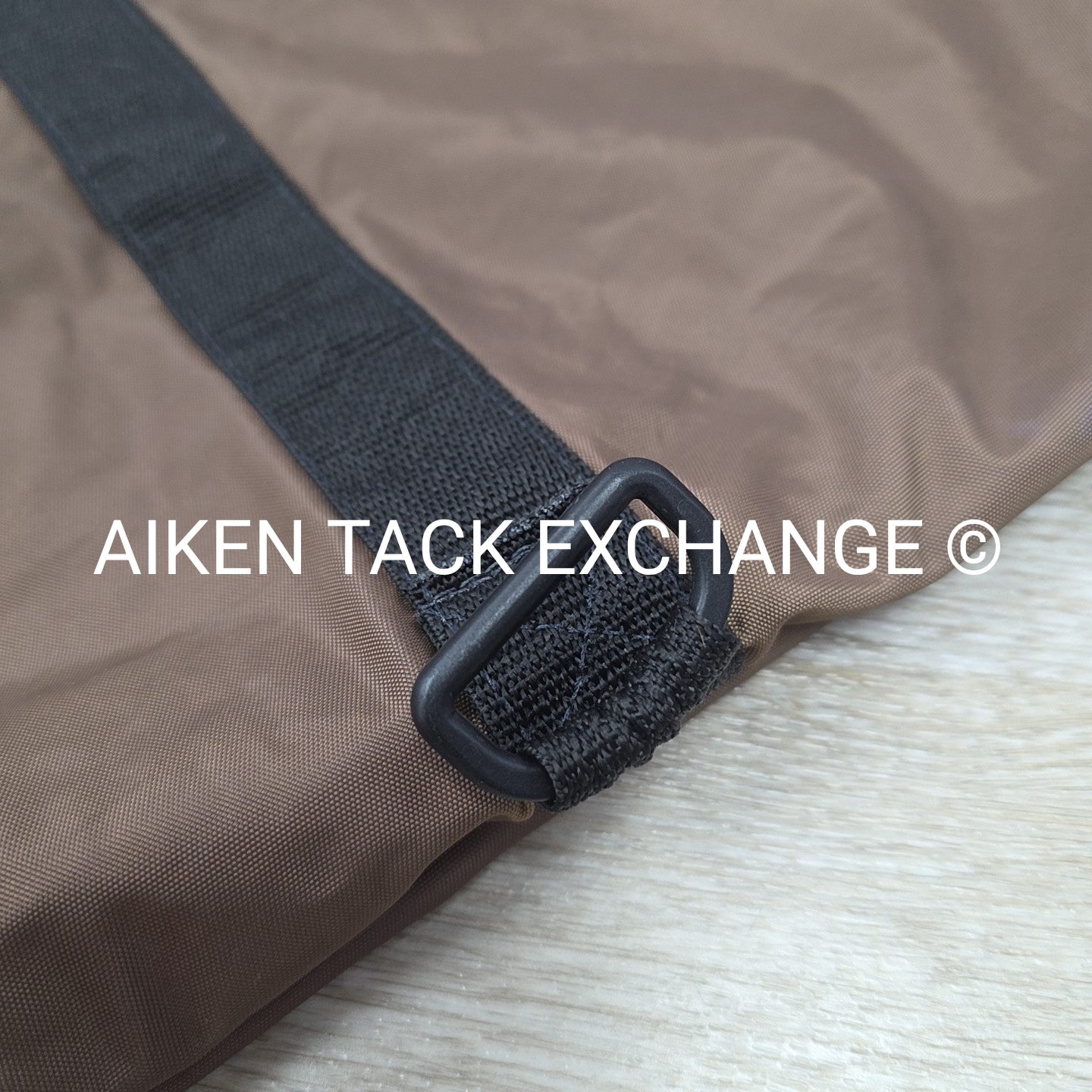 Fleece Lined Saddle Cover Carry Bag, Missing Strap & Has Custom Embroidery