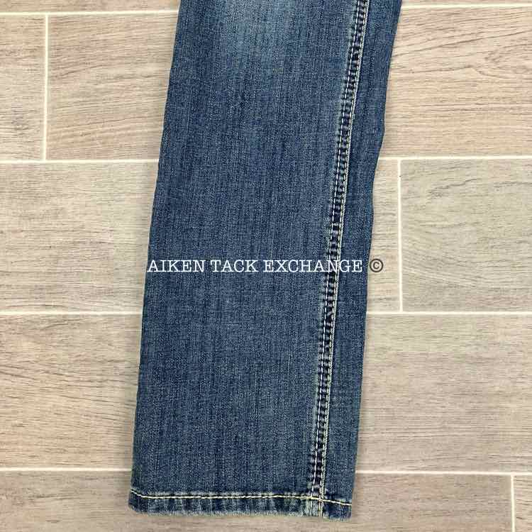 Ariat R.E.A.L Straight Leg Denim Jeans, Size 28 R