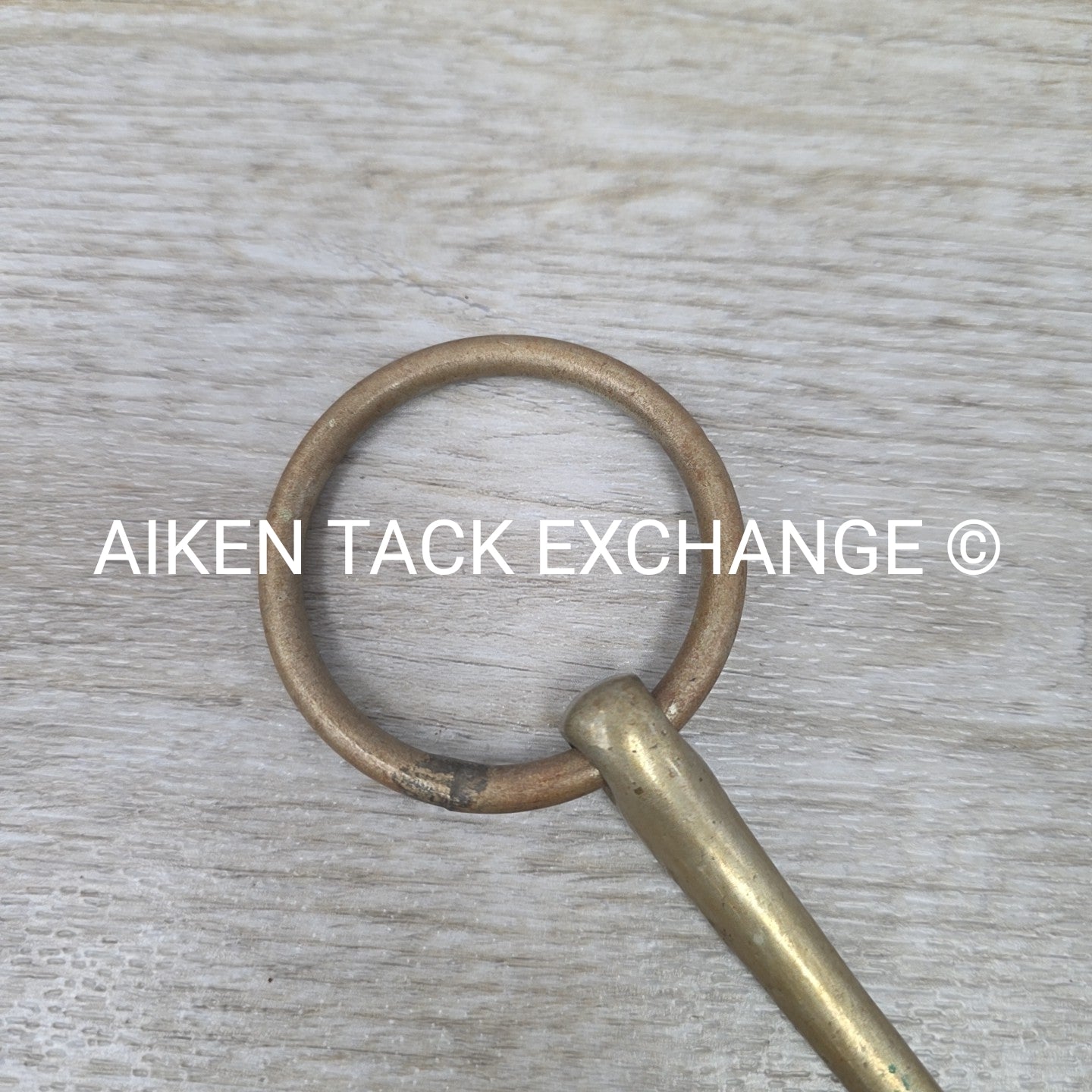 Herm Sprenger Single Joint Loose Ring Bradoon Bit 5.75"