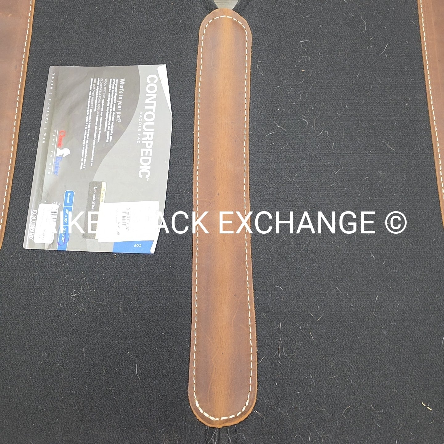 Classic Equine Contourpedic Western Saddle Pad, 31" x 32"