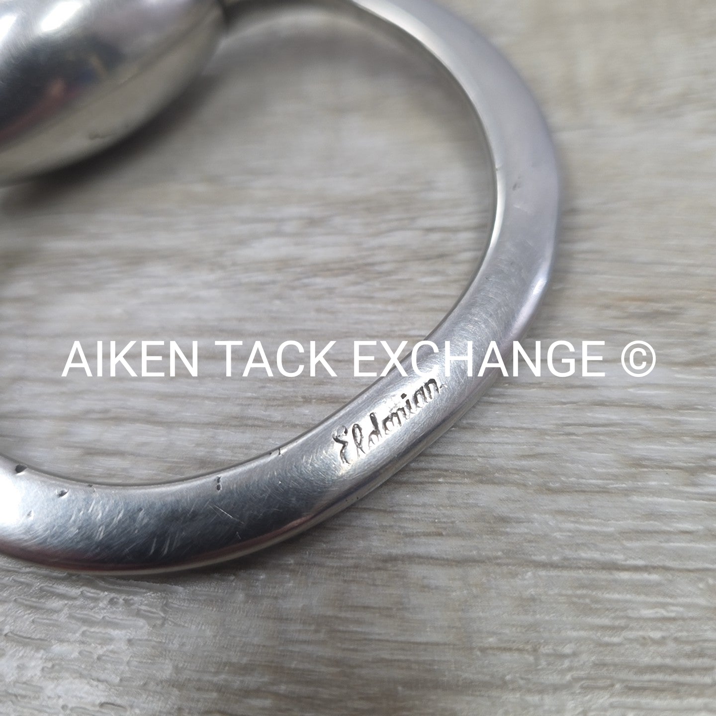 Eldonian Heavy Single Joint Eggbutt Bit 5"