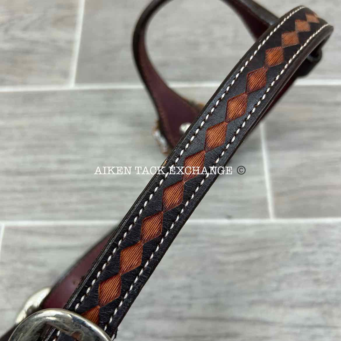 One Ear Western Headstall with Bling