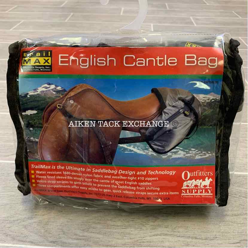 TrainMax English Cantle Bag