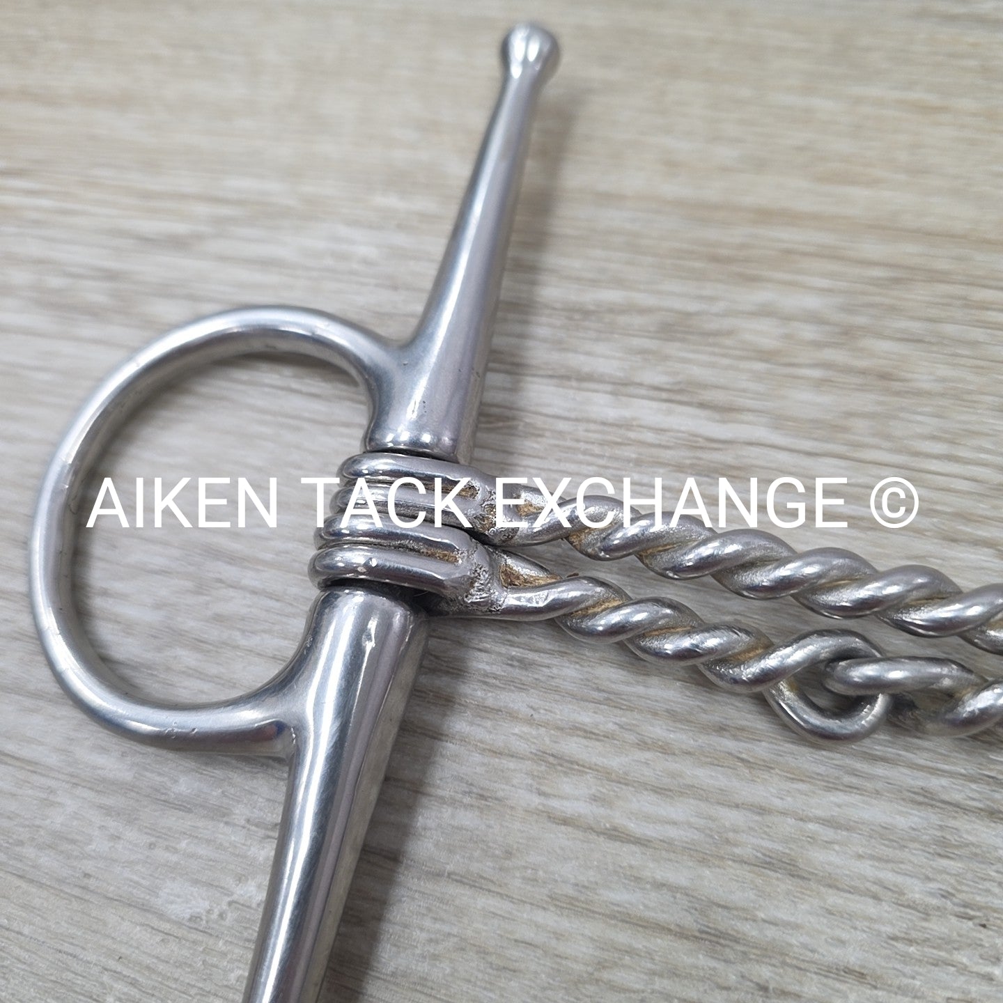 Double Twisted Wire Full Cheek Bit 4.75"