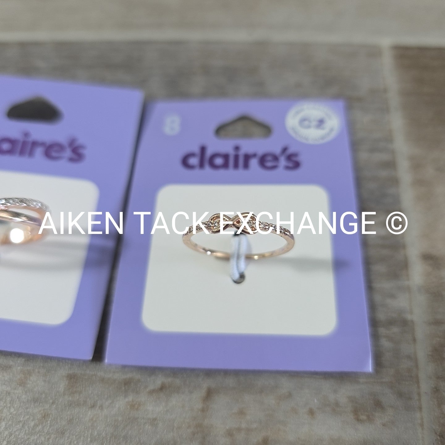Claire's Rings (2) - Size 8