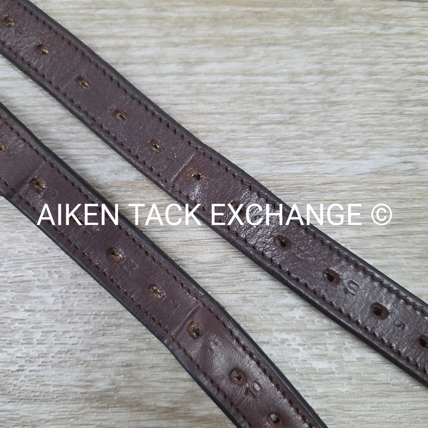 English Stirrup Leathers, Brown, Size 54"