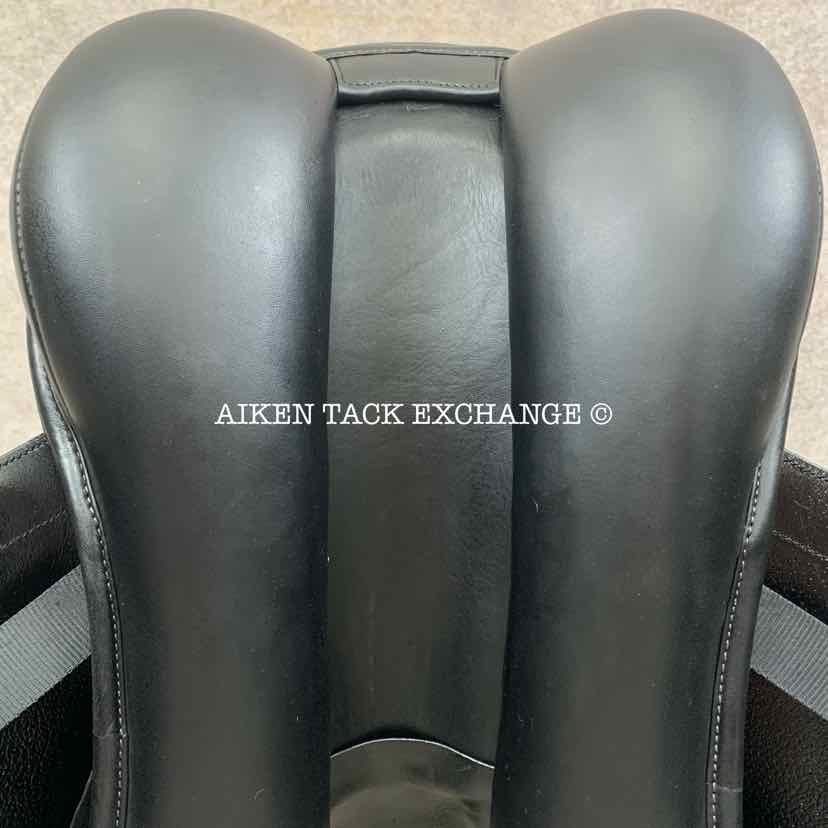 2019 PDS Carl Hester Integro II Monoflap Dressage Saddle, 18" Seat, Adjustable Tree - Changeable Gullet, Wool Flocked Panels