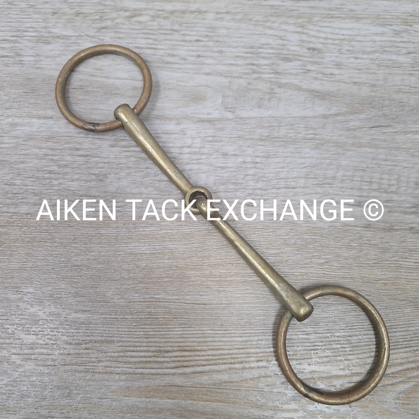 Herm Sprenger Single Joint Loose Ring Bradoon Bit 5.75"