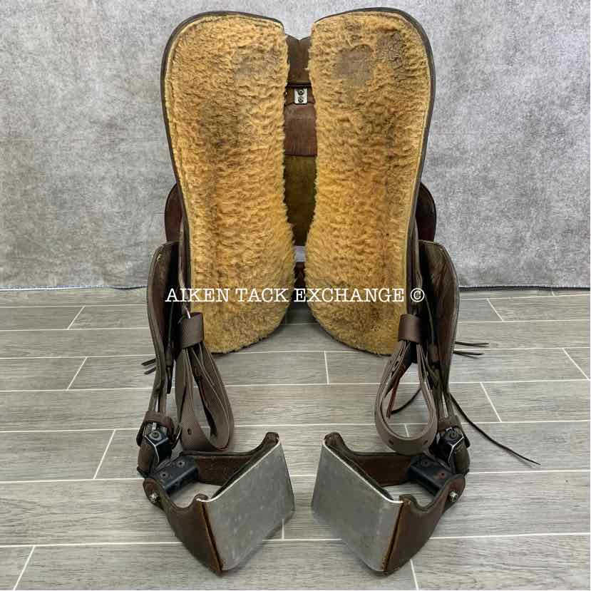 **SOLD** Ortho-Flex Western Saddle, 16" Seat, Wide Fit with Flex Panels