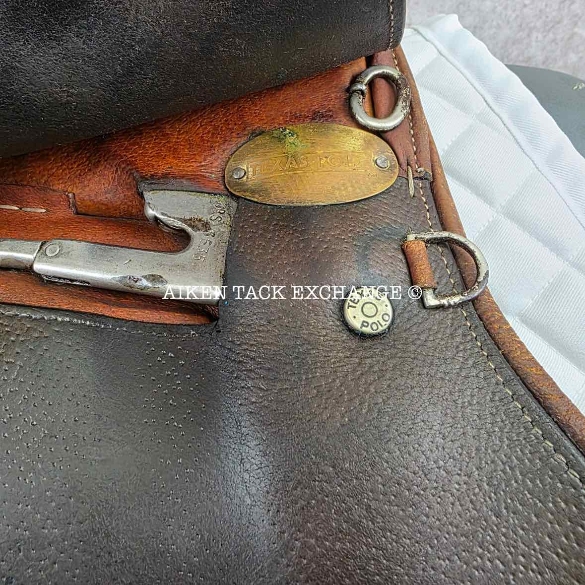 **SOLD** Texas Polo Saddle, 18.5" Seat, Narrow Tree