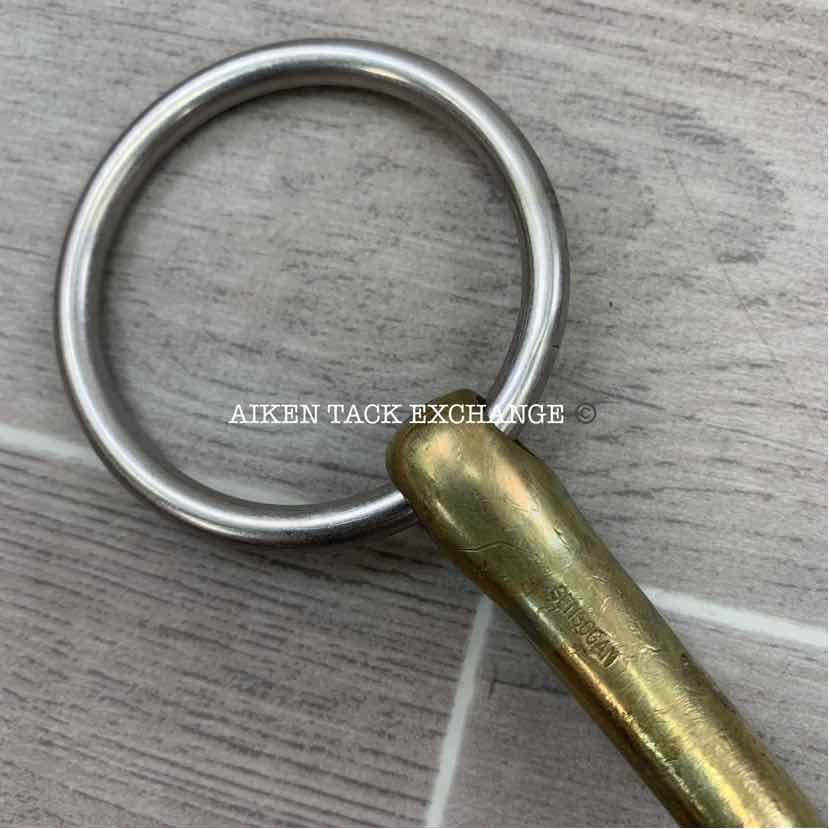 Herm Sprenger Sensigan KK Balkenhol Single Joint Bradoon Bit 5.75"