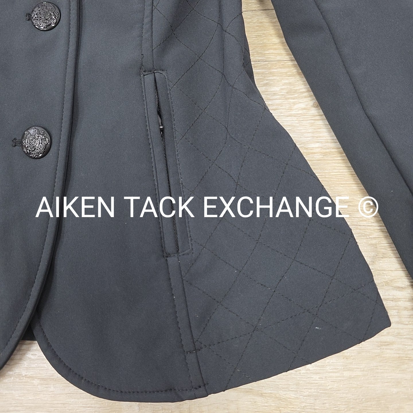 KAKI by Kathryn Hill Fleece Lined Show Coat, Size 10