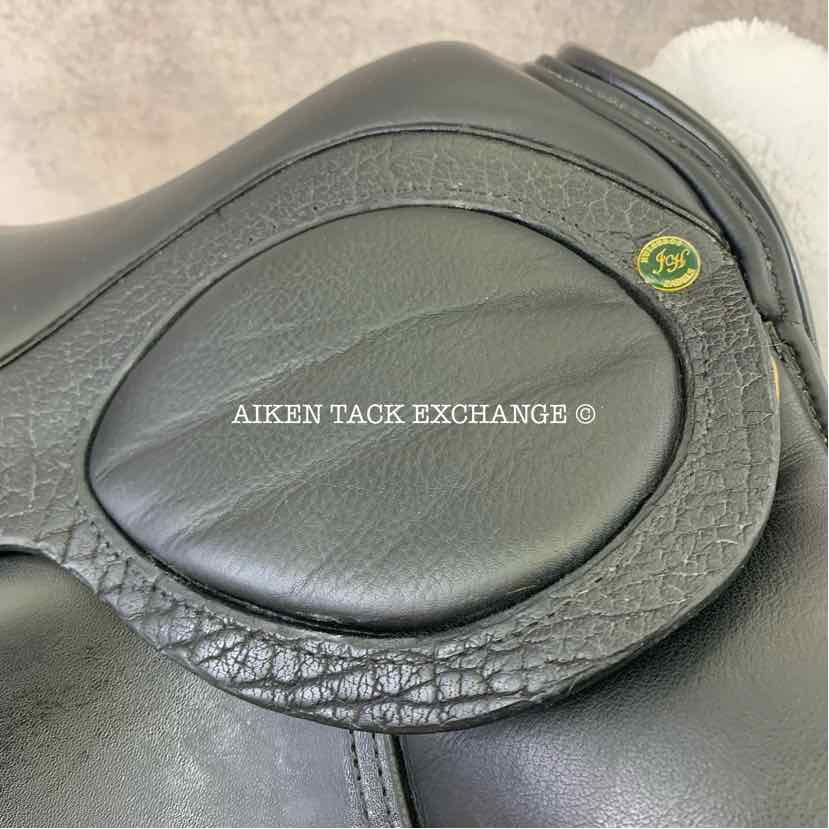 2021 Hulsebos WB3 Dressage Saddle, 18" Seat, Medium Wide Tree, Wool Flocked Panels, Comes with Hulsebos Accessories