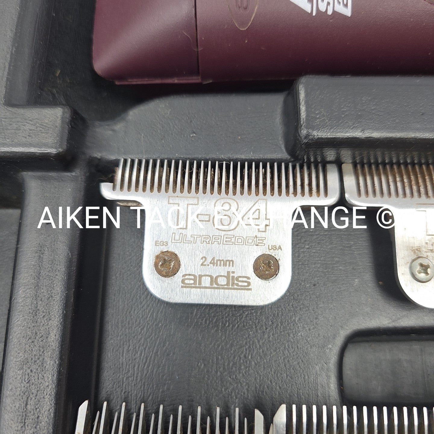 Andis AGC Clippers with Case & Various Clipper Blades