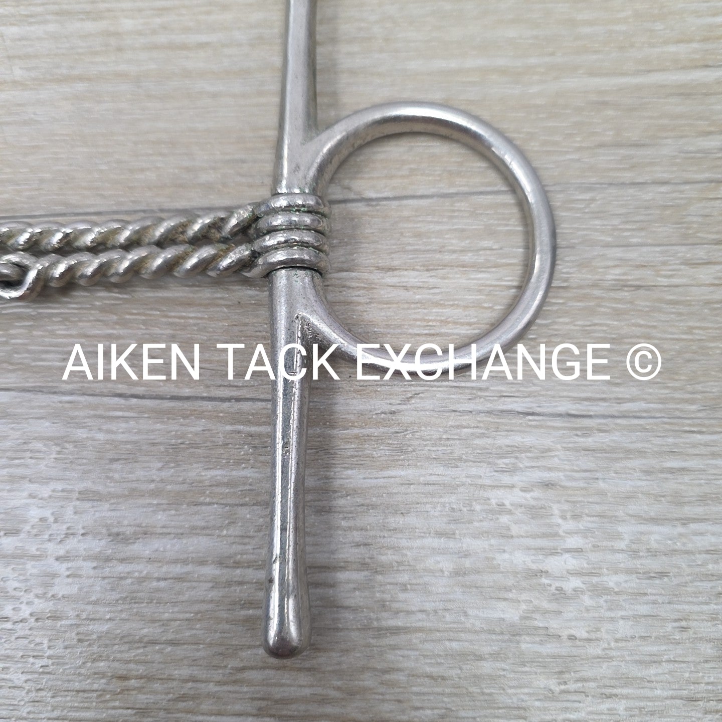 Never Rust Full Cheek Double Twisted Wire Bit 5"