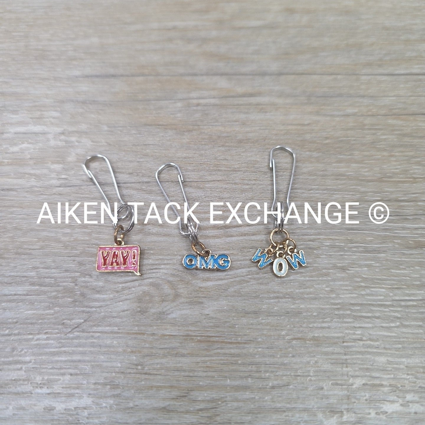 Bridle Charms, Set of 3