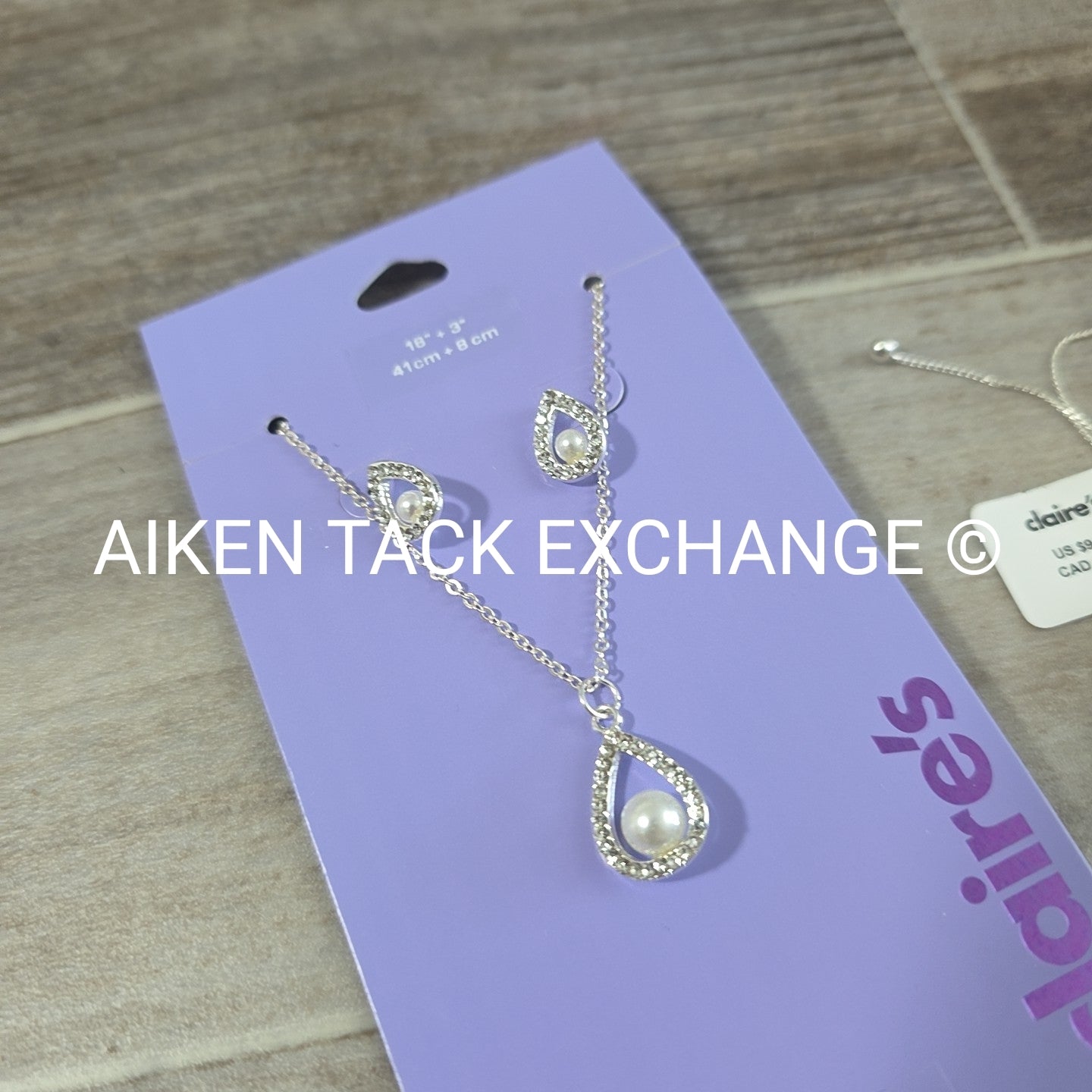 Claire's Bundle - 1 Bracelet, 1 Necklace, 1 Pair of Earrings