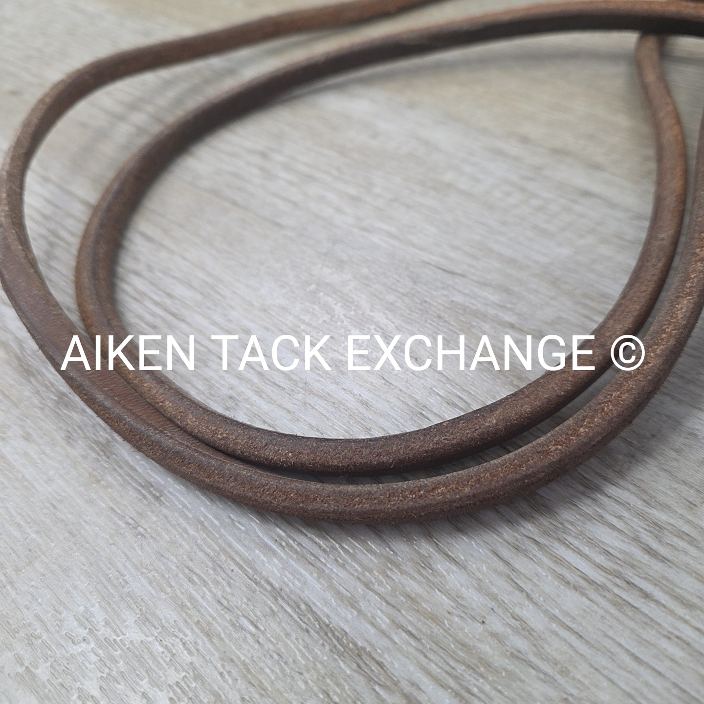 Western Leather Reins with Snap Ends