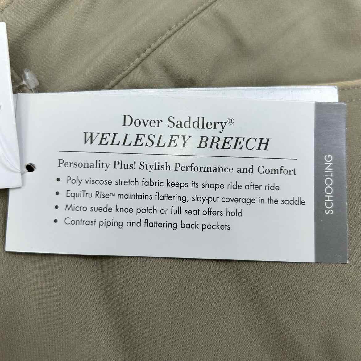 Dover Saddlery Winter Wellesley Knee Patch Breeches, Women's 28